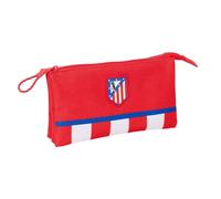 Safta Federmäppchen Atlético de Madrid – für Schulkinder, 22 x 3 x 12 cm, Rot, lässig