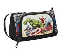 Safta Avengers Forever Federmäppchen mit ausklappbarer Tasche, Federmäppchen für Kinder, ideal für Schulkinder, bequem und vielseitig, Qualität und Stärke, 20 x 8,5 x 11 cm, Mehrfarbig, bunt,