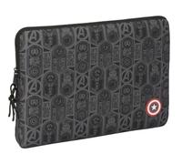 Safta Laptoptasche Rucksack Avengers 15,6 Zoll (39,6 cm) Schwarz M – ideal für Kinder