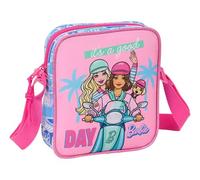 safta Barbie Kleine Umhängetasche für Kinder, ideal für Kinder von 5 bis 14 Jahren, bequem und vielseitig, Qualität und Widerstandsfähigkeit, 16 x 4 x 18 cm