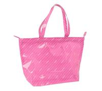 Safta BARBIE LOGOMANIA ROSA Einkaufstasche für Damen, Shoppingtasche, bequem und vielseitig, Qualität und Widerstandsfähigkeit, 54 x 17 x 35 cm, Rosa, Rosa, Estándar, Casual