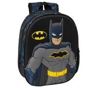 Batman Schulrucksack mit 3D-Design, ideal für Kinder verschiedener Altersgruppen, bequem und vielseitig, Qualität und Widerstandsfähigkeit, 27 x 10 x 33 cm