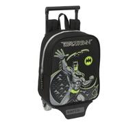 Safta Batman Game Over Wheeled Backpack Schwarz