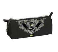 Safta Batman Game Over Federmäppchen mit Reißverschluss und Fach, Federmäppchen für Kinder, ideal für Kinder im Schulalter, bequem und vielseitig, Qualität und Widerstandsfähigkeit, 21 x 7 x 8 cm,