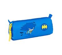 Safta Federmäppchen Batman Preschule – für Kinder, mit Reißverschluss & Fach, 21 x 7 x 8 cm