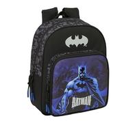 safta Batman Schulrucksack für Kinder, ideal für Kinder verschiedener Altersgruppen, bequem und vielseitig, Qualität und Widerstandsfähigkeit, 27 x 10 x 33 cm