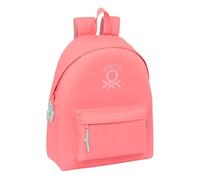 Safta Benetton Basics 20.80l 33x42x15 Cm Backpack Rosa Kinder