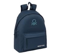 Safta Benetton Basics 20.80l 33x42x15 Cm Backpack Blau Kinder