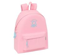 Safta Benetton Basics 20.80l 33x42x15 Cm Backpack Rosa Kinder