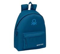 Safta Benetton Basics 20.80l 33x42x15 Cm Backpack Blau Kinder
