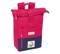 safta Benetton Cherry Rucksack mit Klappe für Laptops von 39,6 cm (15,6 Zoll), ideal für verschiedene Altersgruppen, bequem und vielseitig, Qualität und Widerstandsfähigkeit, 28 x 13 x 42 cm,