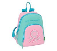Safta Benetton Dolce 9.75l 25x30x13 Cm Mini Backpack Blau,Rosa Kinder