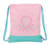 safta Benetton Dolce Rucksack, flach, groß, ideal für Kinder verschiedener Altersgruppen, bequem und vielseitig, Qualität und Widerstandsfähigkeit, 35 x 40 cm