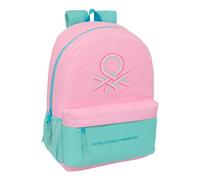 Safta Benetton 19l 30x46x14 Cm Backpack Rosa Kinder
