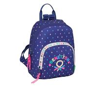Safta Benetton Drop 9.75l 25x30x13 Cm Mini Backpack Blau Kinder