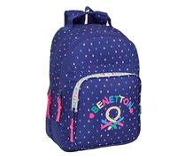 Safta Benetton 20l 32x42x15 Cm Backpack Blau Kinder