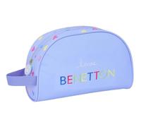 Safta Benetton Lila - Kulturtasche für Kinder mit Griff, Kinder-Kulturbeutel, anpassbar an den Wagen, bequem und vielseitig, Qualität und Widerstandsfähigkeit, 28