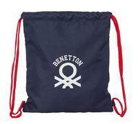 safta BENETTON TOGETHER Rucksack, flach, groß, ideal für Kinder verschiedener Altersgruppen, bequem und vielseitig, Qualität und Widerstandsfähigkeit, 35 x 40 cm