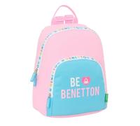 safta BENETTON UNIQUE Mini-Rucksack für den täglichen Gebrauch, ideal für Kinder verschiedener Altersgruppen, bequem und vielseitig, Qualität und Widerstandsfähigkeit, 25 x 13 x 30 cm,