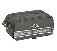 safta Big Cappa Basic Dreifach-Tasche, Grau, grau, Estándar, Lässig