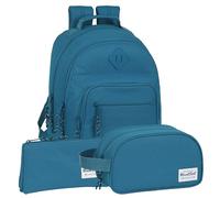 Safta | BLACKFIT8 EGEO Rucksack, Federmäppchen und Kosmetiktasche BLACKFIT8 - Rucksack, Etui und Kulturbeutel Einzigartiges Design und offizielle Lizenz BLACKFIT8, bunt, ST, Klassisch