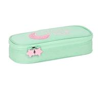 safta BLACKFIT8 Moon Federmäppchen für Kinder, recycelbarer Stoff, Federmäppchen für Kinder, ideal für Kinder im Schulalter, bequem und vielseitig, Qualität und Widerstandsfähigkeit, 22 x 8 x 5 cm,