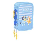 Safta Bluey Let´s Play Mäppchen 37 Stücke One Size Multicolor