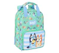 safta Blue Sisters Kinderrucksack, anpassbar mit Griffen, recycelbarer Stoff, ideal für Kinder verschiedener Altersgruppen, bequem und vielseitig, Qualität und Widerstandsfähigkeit, 20 x 8 x 28 cm