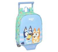 Safta Kinderrucksack mit Trolley Blue Sisters Mini – Meeresgrün M 22x10x27 cm Casual