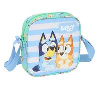 safta Blue Sisters Kleine Umhängetasche für Kinder, ideal für Kinder von 5 bis 14 Jahren, bequem und vielseitig, Qualität und Widerstandsfähigkeit, 16 x 4 x 18 cm, Meeresgrün, M, Casual