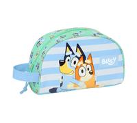 Safta Blue Sisters Große Kulturtasche für Kinder, anpassbar an den Wagen, ideal für Kinder von 5 bis 14 Jahren, bequem und vielseitig, Qualität und Widerstandsfähigkeit, 26 x 16 x 9 cm, Meeresgrün, M
