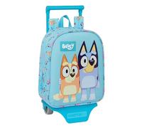 Safta Bluey Mini Rucksack Mit Rollen One Size Multicolor