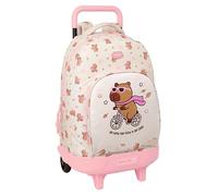 Safta Capibara 33l Wheeled Backpack Weiß Kinder