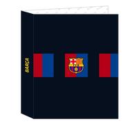 safta Carpeta de Folio 4 Anillas de F.C. Barcelona 1ª Equipación 22/23, 270x60x330 mm, Unisex-Kinder F.C. 4-Ring-Folio-Binder Barcelona Heimtrikot 22/23, 270 x 60 x 330 mm, Azul marino y granate,