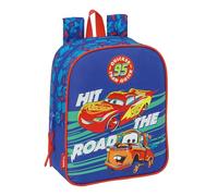 safta CARS Kinderrucksack, Kinderrucksack, Schulrucksack, anpassbar an Kinderwagen, ideal für Kindergärten, bequem und vielseitig, Qualität und Widerstandsfähigkeit, 22 x 10 x 27 cm