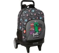 Safta Compact Evolutive Extraible Minecraft Graffiti 33l Rucksack Mit Rollen