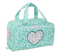 Safta Cuore Rechteckige Kulturtasche mit Griff, Kinder-Kulturbeutel, anpassbar an den Wagen, ideal für Kinder von 5 bis 14 Jahren, bequem und vielseitig, Qualität und Widerstandsfähigkeit, 31 x 14 x