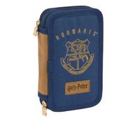 Safta - Doppel-Federmäppchen Harry Potter Magical, 28 Stück, 12,5 x 19,5 x 4 cm, Mehrfarbig (412293854)