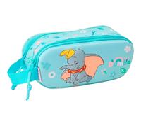 DUMBO 3D-Federmäppchen, Federmäppchen für Kinder, ideal für Kinder im Schulalter, bequem und vielseitig, Qualität und Widerstandsfähigkeit, 21 x 6 x 8 cm
