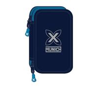 Safta Double Filling 28 Units Munich Nautic Pencil Case One Size