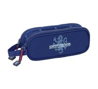 Safta Doppelmäppchen Harry Potter Captain, Marineblau, 21×6×8 cm, M Casual, widerstandsfähig