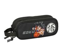 safta Dragon Ball Doppelmäppchen für Kinder, ideal für Kinder im Schulalter, bequem und vielseitig, Qualität und Widerstandsfähigkeit, 21 x 6 x 8 cm