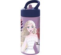 Safta - Dreifach-Schultasche Disney Frozen Spirit, Schulorganizer für Kinder mit 3 Fächern und Reißverschlüssen, Fronttasche, Maße 21,5 x 8 x 10 cm, Federmäppchen mit 3 Fächern