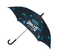 Safta Ecko Unlt Nomad Manueller Regenschirm 480 mm, schwarz/blau, único