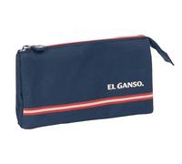 Safta Triple El Ganso Classic Pencil Case Blau Mann (Herstellerartikelnummer: 812409744)