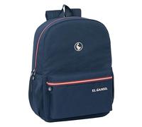 Safta El GANSO CLASSIC Schulrucksack, anpassbar an Kinderwagen, ideal für Kinder verschiedener Altersgruppen, bequem und vielseitig, Qualität und Widerstandsfähigkeit, 32 x 14 x 43 cm, Marineblau,