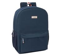 safta El GANSO ECLIPSE Schulrucksack, anpassbar an Kinderwagen, ideal für Kinder verschiedener Altersgruppen, bequem und vielseitig, Qualität und Widerstandsfähigkeit, 32 x 14 x 43 cm, marineblau, M
