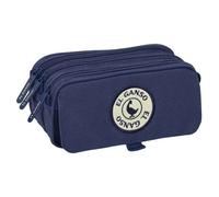 El GANSO JEANS Federmäppchen mit 3 Fächern, für Kinder, ideal für Kinder im Schulalter, bequem und vielseitig, Qualität und Widerstandsfähigkeit, 21,5 x 8 x 10 cm
