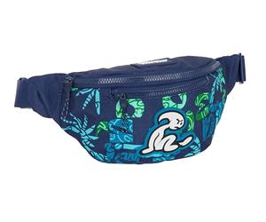 SAFTA EL Niño Glassy Gürteltasche mit Außentasche, ideal für Jugendliche und Kinder verschiedener Altersgruppen, bequem und vielseitig, Qualität und Widerstandsfähigkeit, 23 x 9 x 12 cm, Marineblau