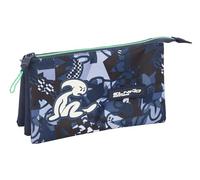 Safta El Niño Navy 22x12x3 Cm Triple Mäppchen